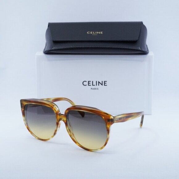 Final Price! Celine CL40048I 56B Blonde Havana Sunglasses
